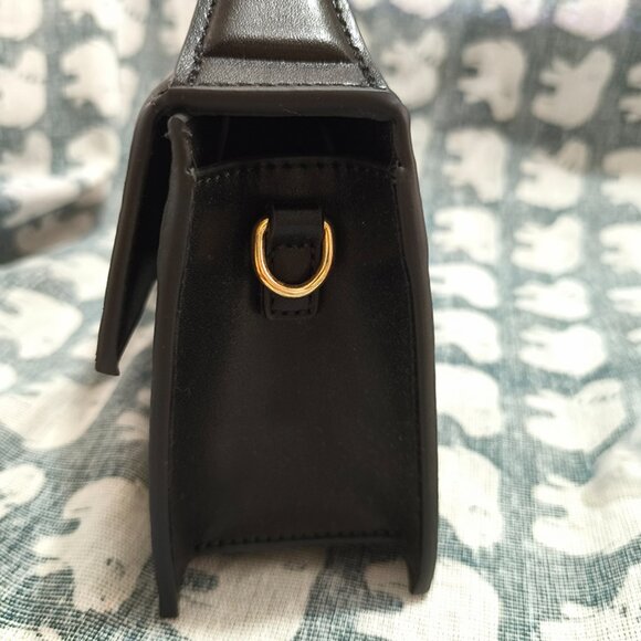 Jacquemus Logo Plaque Black Tote Bag - Picture 6 of 8